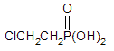 Ethephon structural formula