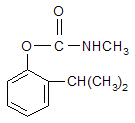 MIPC (Isoprocarb) structural formula