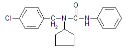 Pencycuron structural formula